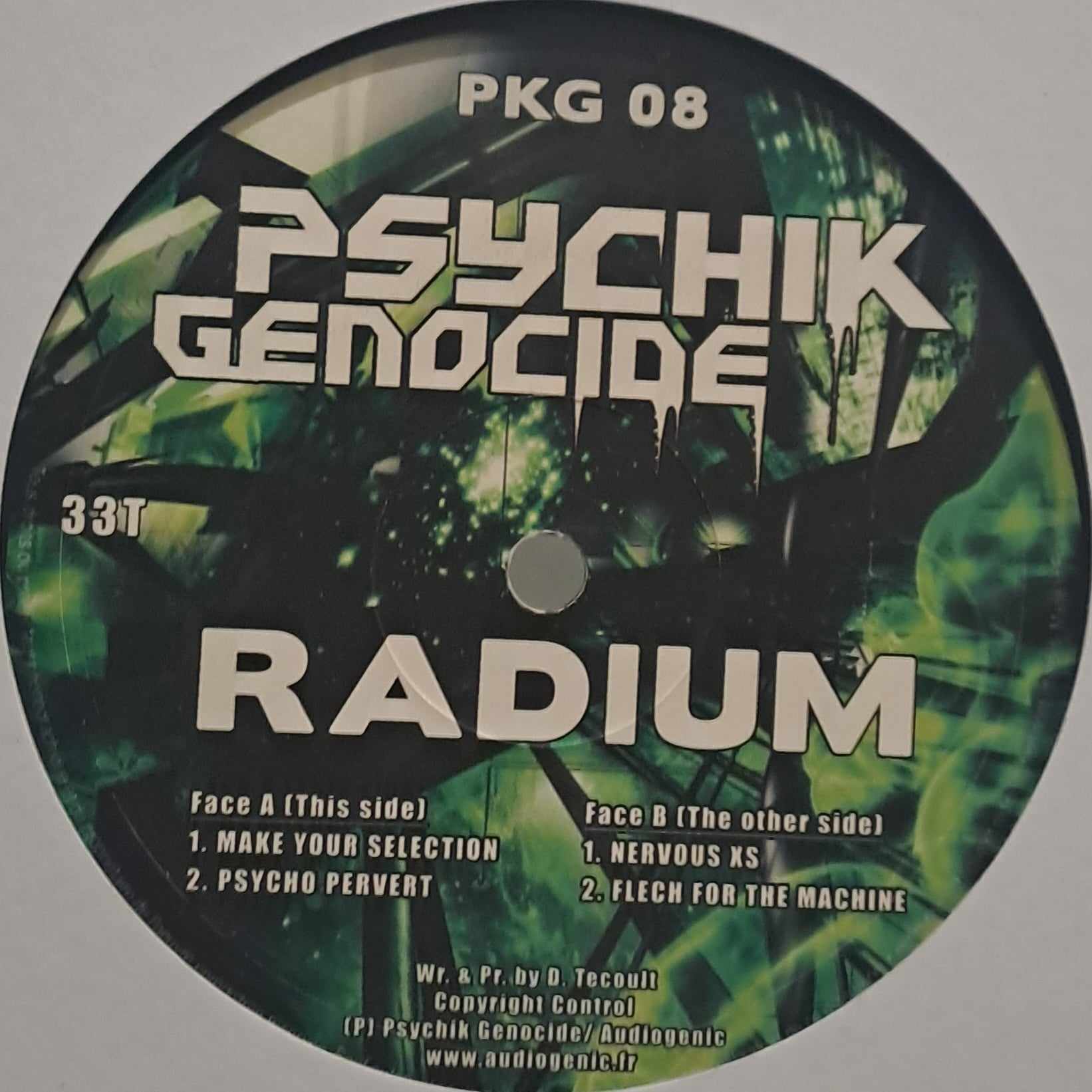 Psychik Genocide 06 - vinyle hardcore